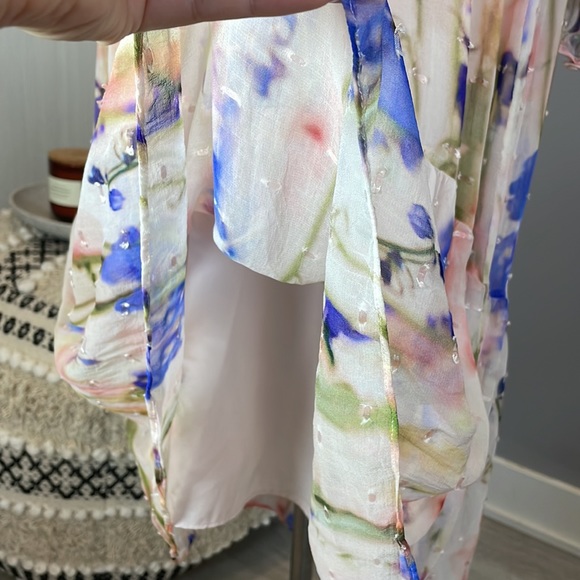 Sold CLUB MONACO FLORAL DRESS - Picture 9 of 10